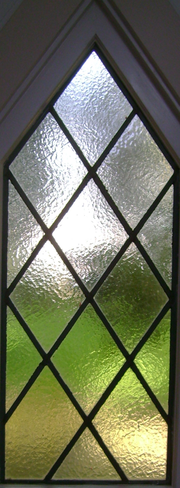 glass windows in Anne's chapel by SBI